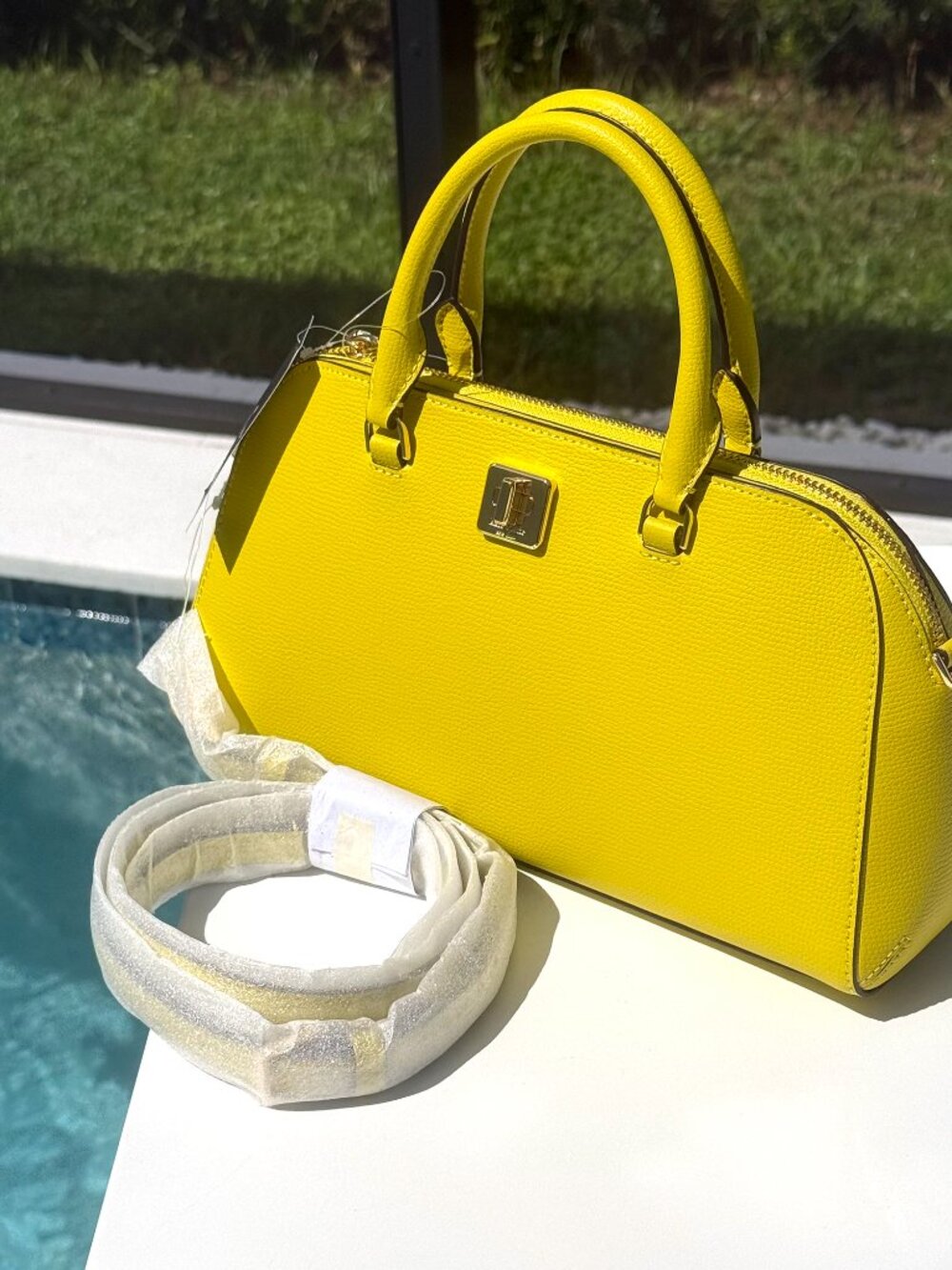 Kate Spade Leather Phoebe East West Satchel Crossbody Arnica NWT MSRP $349 KK114